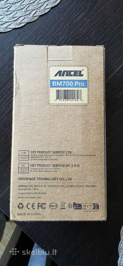 Ancel Bm700 Pro autodiagnostika - nuotraukos Nr. 2