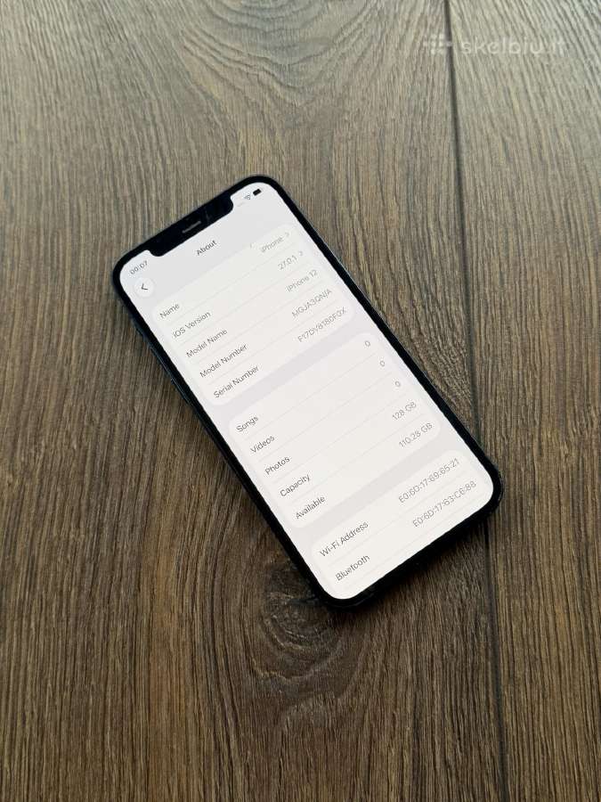 Apple iPhone 12 128gb Black - nuotraukos Nr. 7