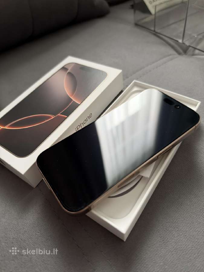 iPhone 16 pro 128 GB telefonas - nuotraukos Nr. 2