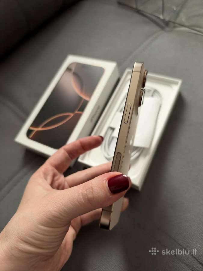 iPhone 16 pro 128 GB telefonas - nuotraukos Nr. 4