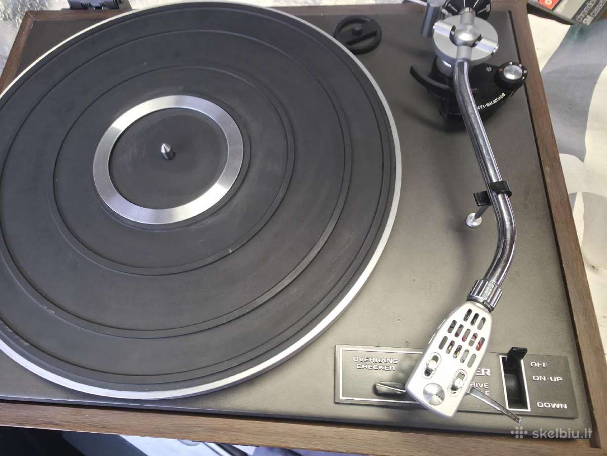 Pioneer pl12d patefonas - nuotraukos Nr. 2