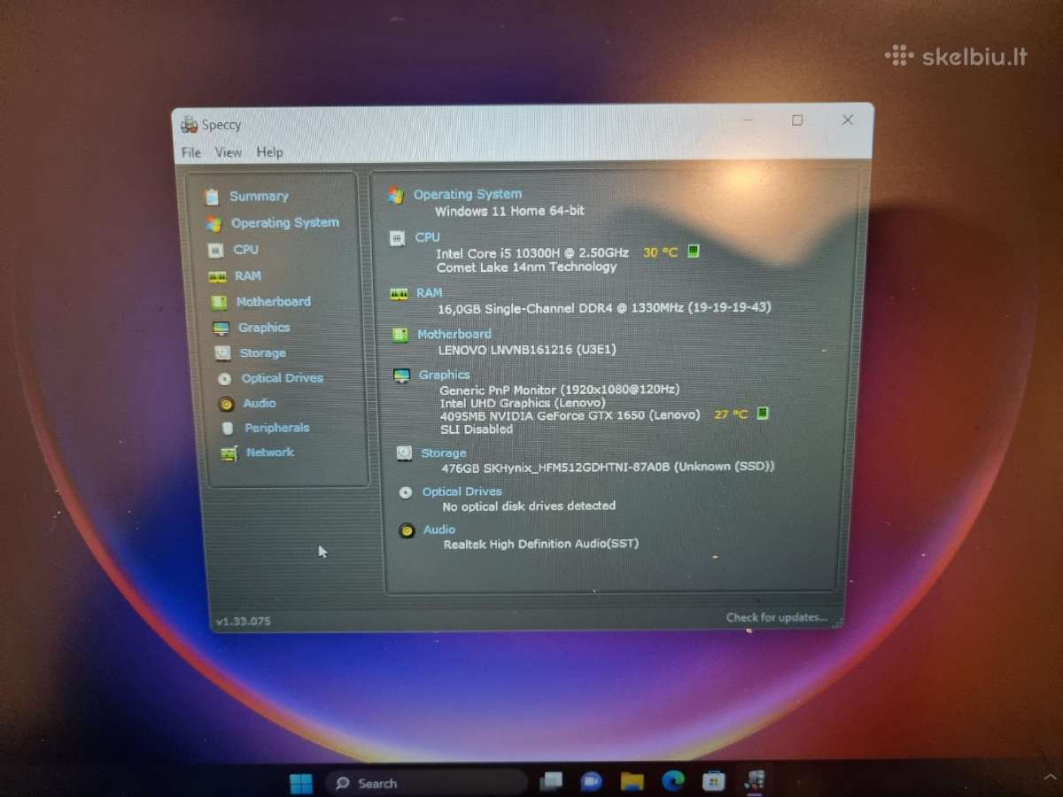 Lenovo ideapad gaming 3 - nuotraukos Nr. 2