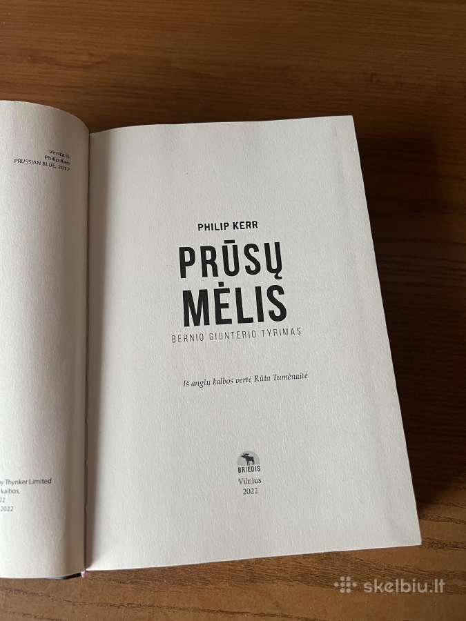 Knyga “Prūsų mėlis - nuotraukos Nr. 3
