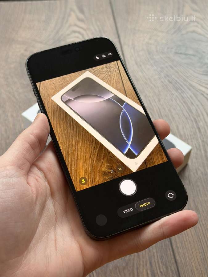 Apple iPhone 16 Pro Max 256gb Black Titanium - nuotraukos Nr. 6