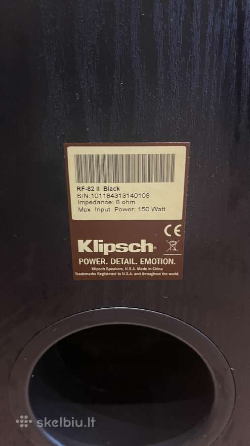 Klipsch Rf-82 II - nuotraukos Nr. 6