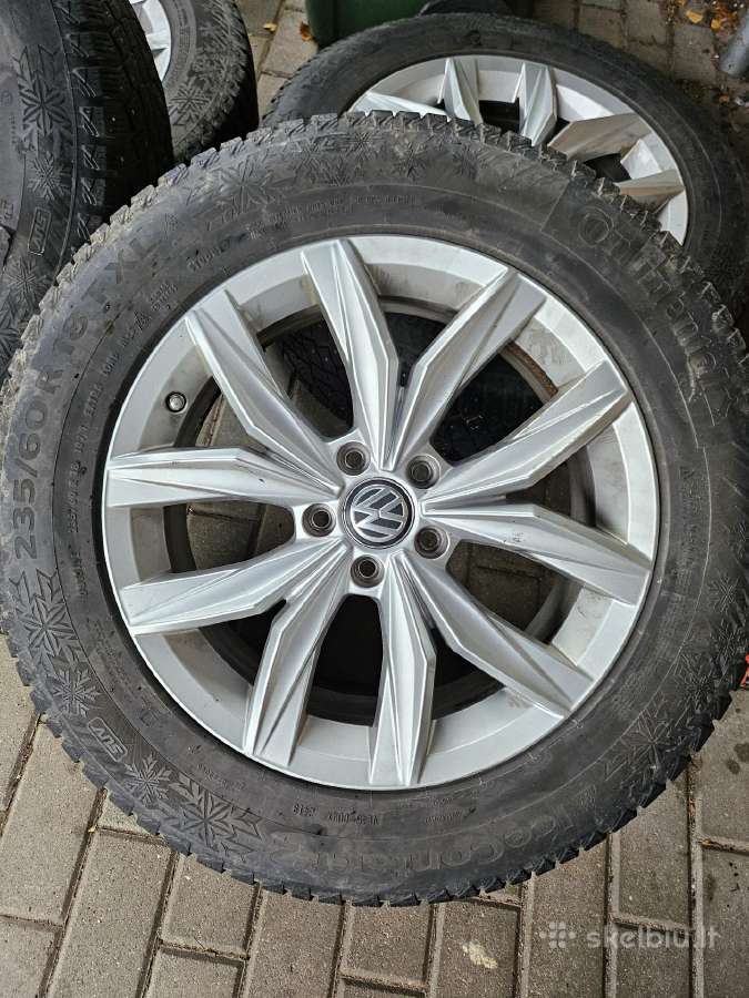 Originalus VW r18 su Continental Icecontact2 - nuotraukos Nr. 3