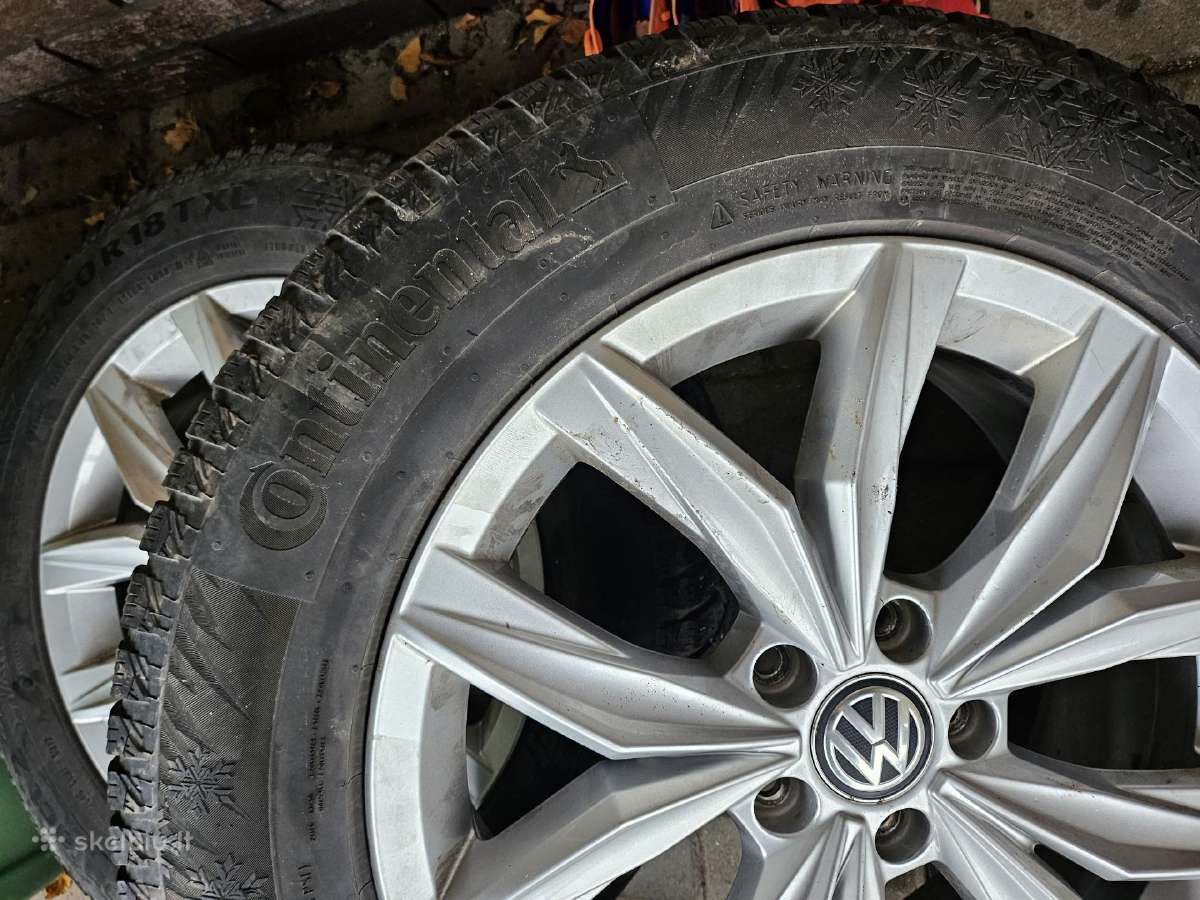 Originalus VW r18 su Continental Icecontact2 - nuotraukos Nr. 6