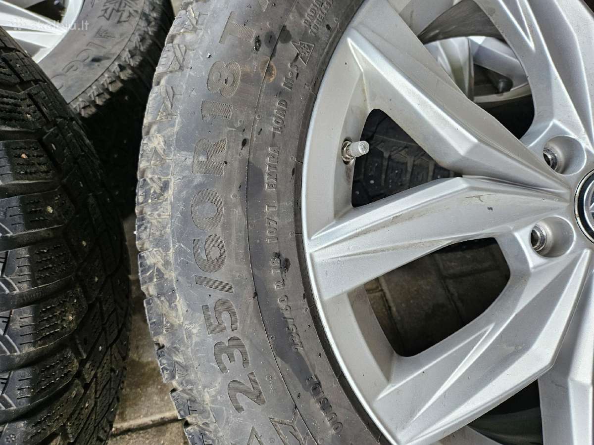 Originalus VW r18 su Continental Icecontact2 - nuotraukos Nr. 7