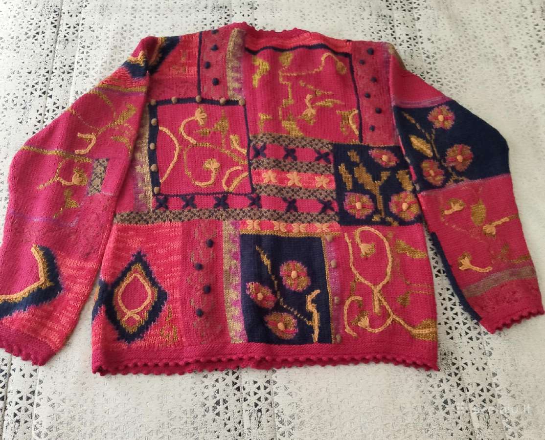 100% alpakos vilnos megztinis, M/l, XL dydis - nuotraukos Nr. 7