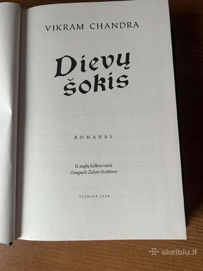Knyga “Dievų Šokis - nuotraukos Nr. 4