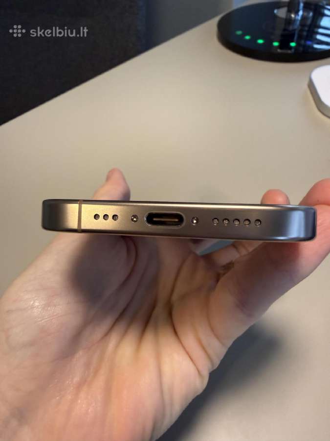 iPhone 16 Pro 256 GB 100% capacity - nuotraukos Nr. 4