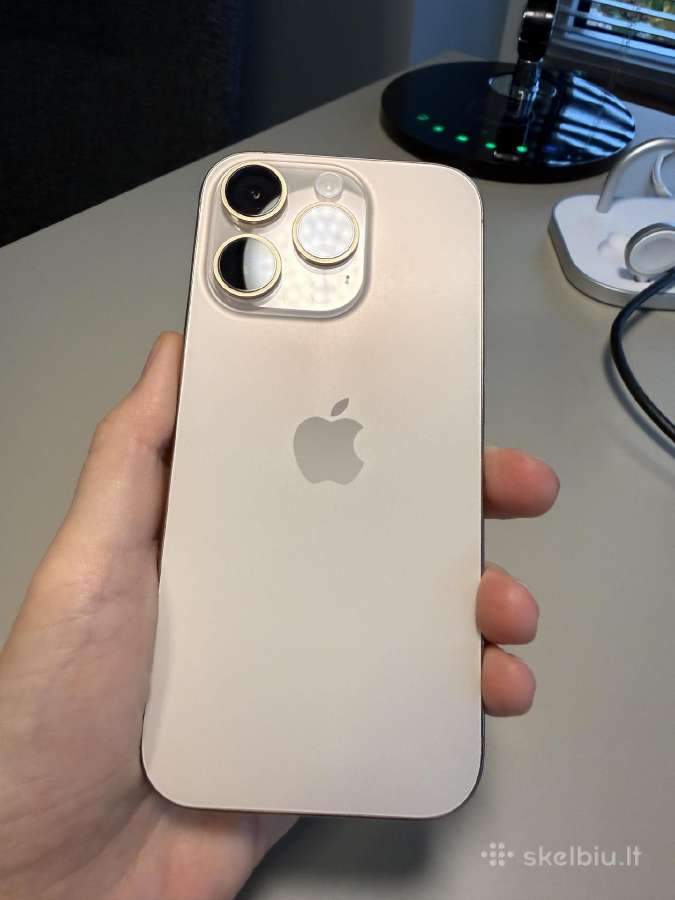 iPhone 16 Pro 256 GB 100% capacity - nuotraukos Nr. 2