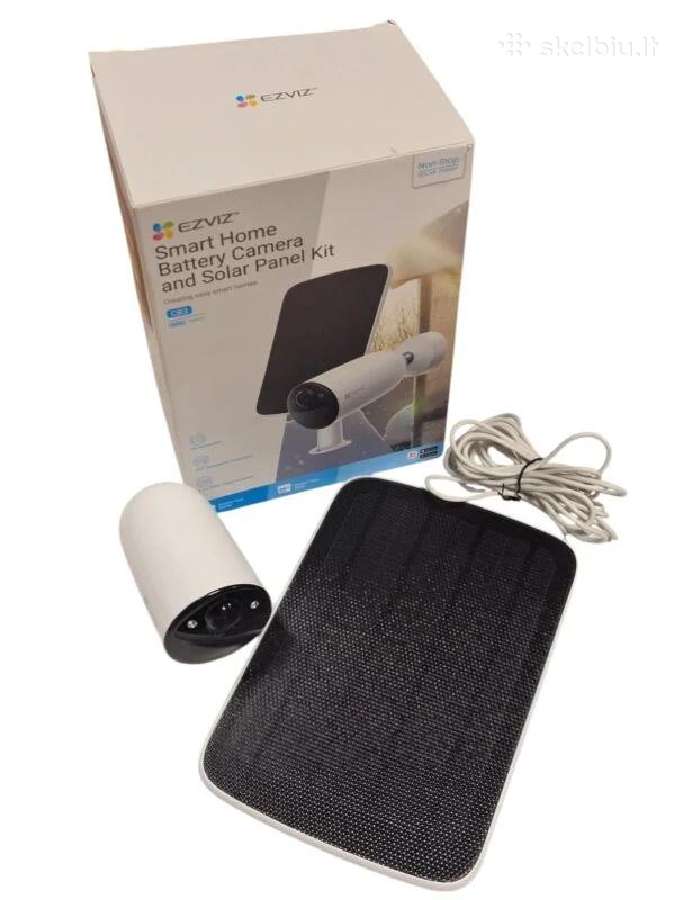 Ezviz Cb3 Kit 2k kamera su saulės panele - nuotraukos Nr. 7