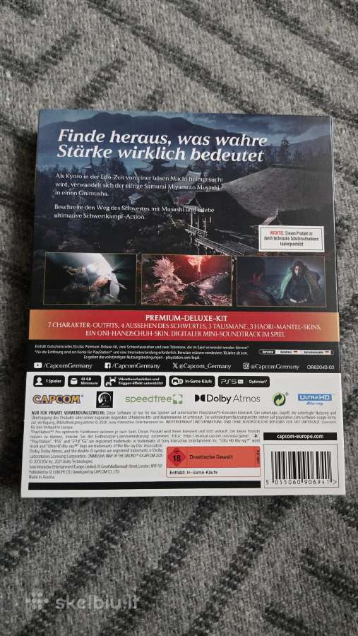 Onimusha way of the sword premium deluxe edition - nuotraukos Nr. 2