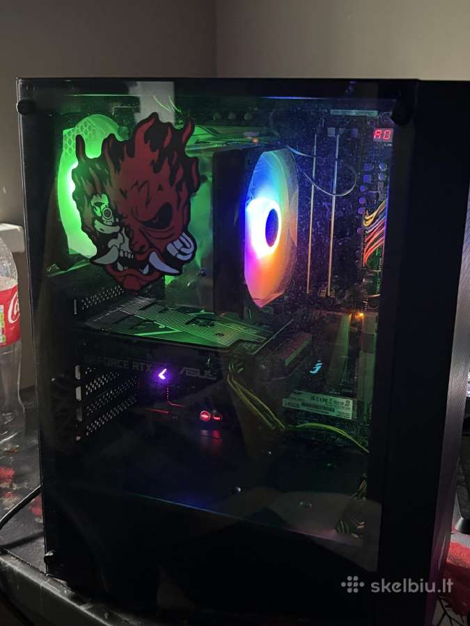 Intel core i7, rtx 3060ti. Gaming Pc. - nuotraukos Nr. 3