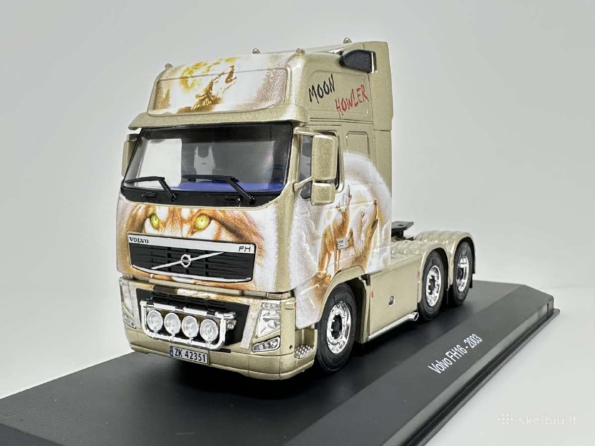 Volvo Fh16 2003 Moon Howler aukso 1:43 Hachette - nuotraukos Nr. 3