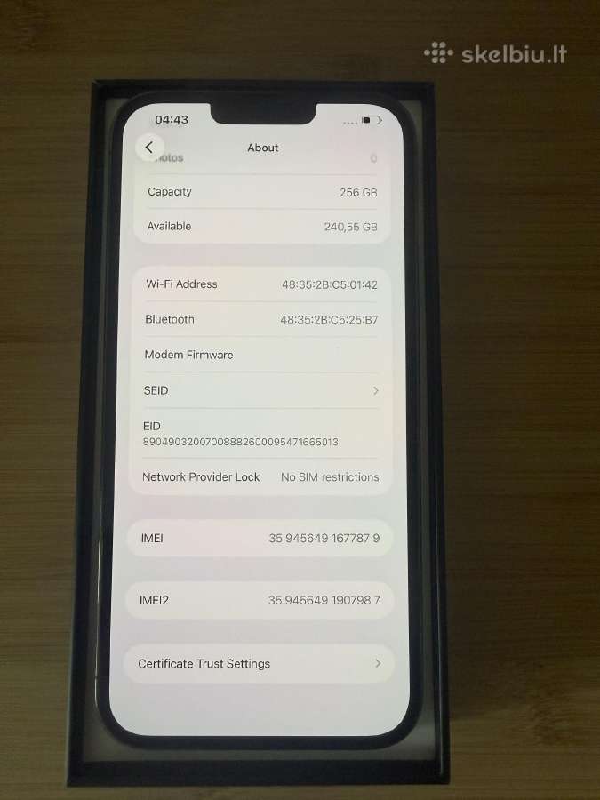iPhone 13 pro max - nuotraukos Nr. 9