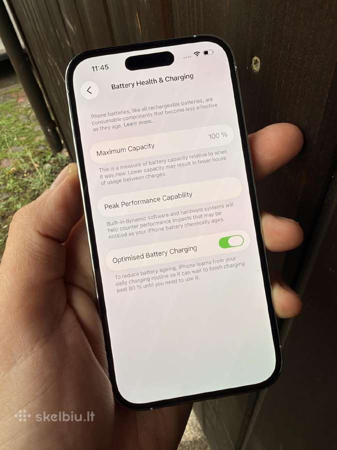 iPhone 14pro 256gb Nauja Baterija - nuotraukos Nr. 8