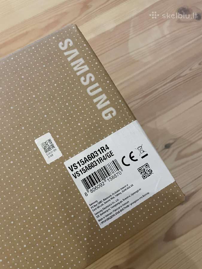 Dulkių siurblys - šluota Samsung vs15a6031r4/ge - nuotraukos Nr. 4