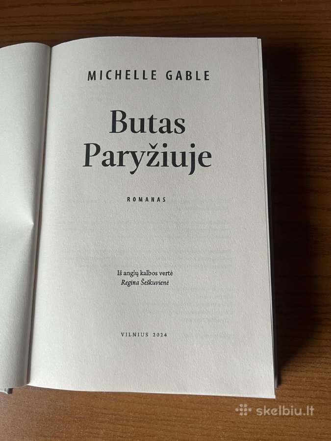 Knyga “Butas Paryžiuje - nuotraukos Nr. 4