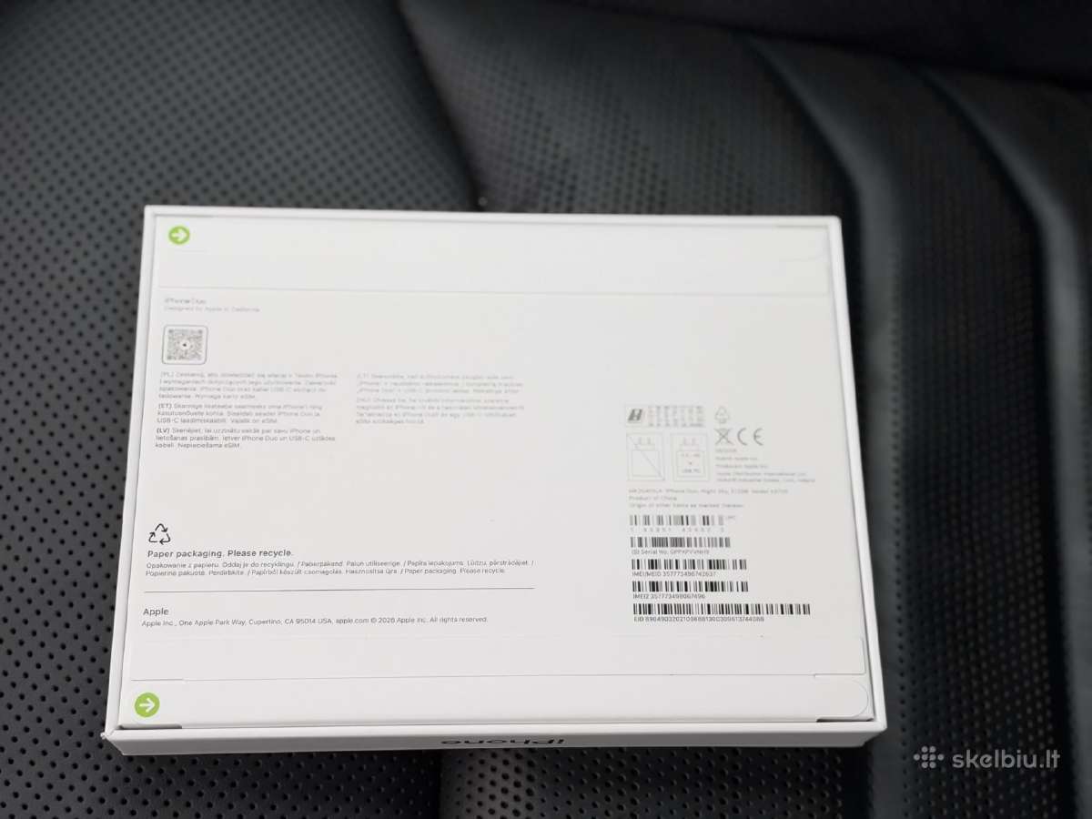 Naujas! Apple iPhone Duo Star Night Sky 512gb - nuotraukos Nr. 3