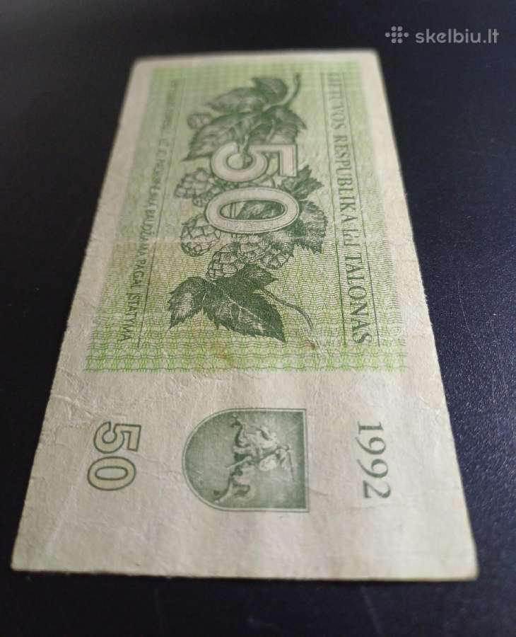 50 talonų 1992m. - nuotraukos Nr. 7