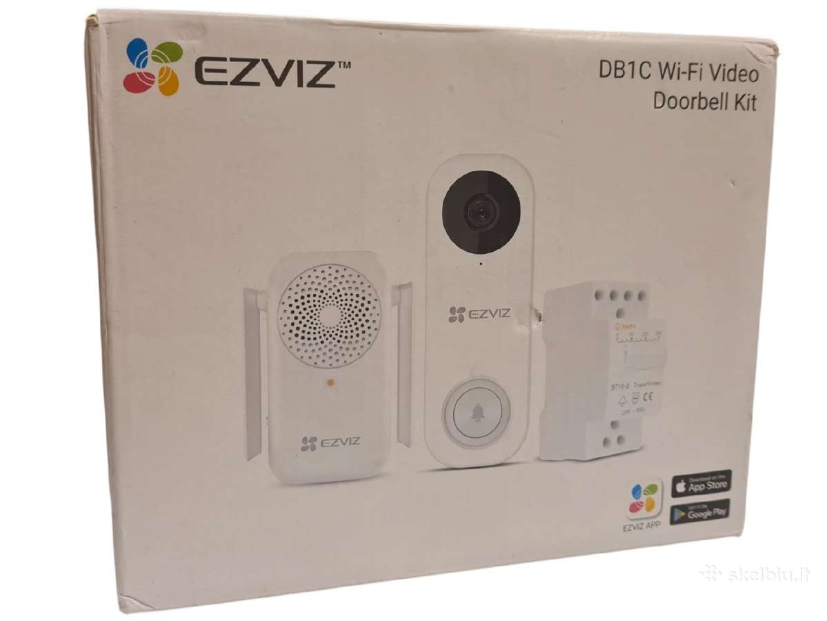 Ezviz Db1c Wi-fi vaizdo durų skambutis su transfor - nuotraukos Nr. 2