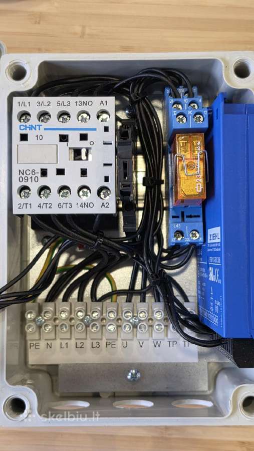 Elektros variklio paleidimo blokas 4kw - nuotraukos Nr. 2