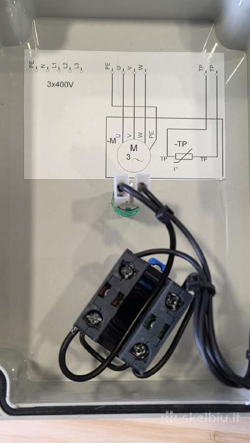 Elektros variklio paleidimo blokas 4kw - nuotraukos Nr. 3