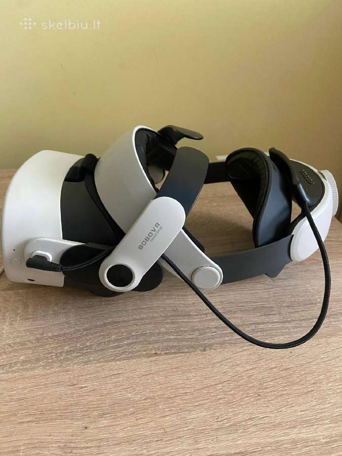 Meta Quest 3s 128 GB + Bobovr - nuotraukos Nr. 5
