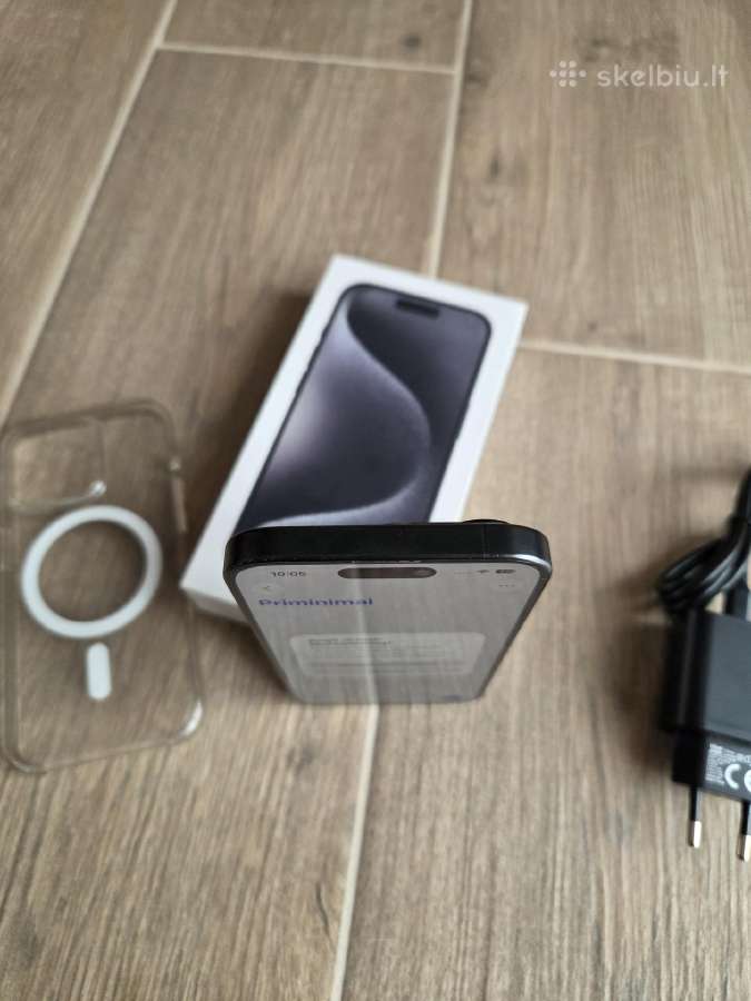 iPhone 15 Pro 128gb, pilna komplektacija - nuotraukos Nr. 7