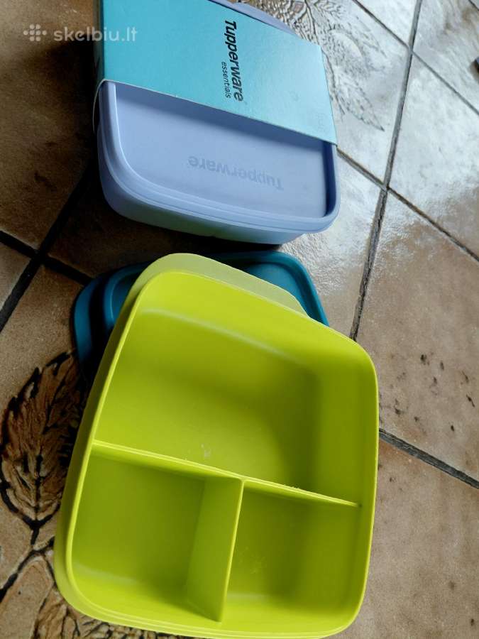 Tupperware 2 pietų dėžutės - nuotraukos Nr. 5