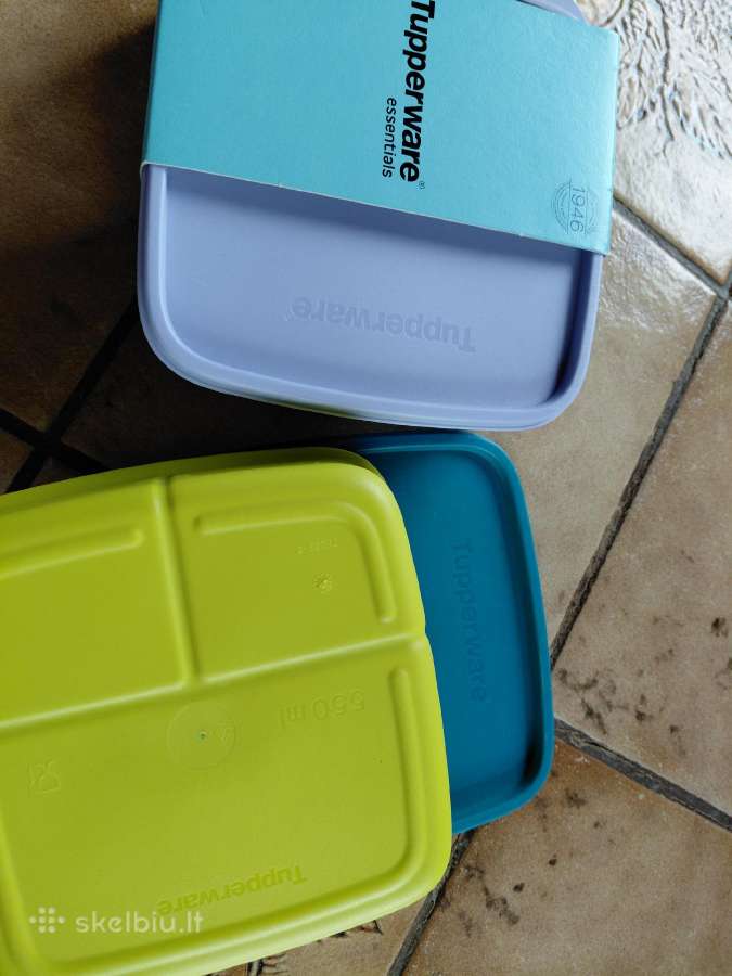 Tupperware 2 pietų dėžutės - nuotraukos Nr. 6