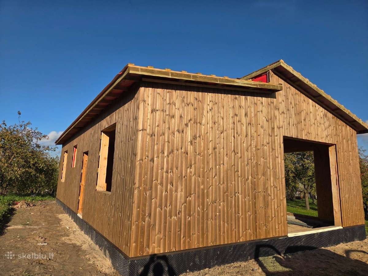 Naujai statomas namas prie Dovinės – 79,72 m² - nuotraukos Nr. 5