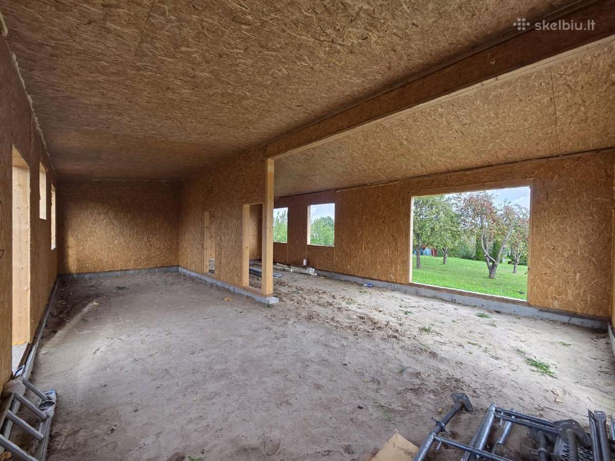 Naujai statomas namas prie Dovinės – 79,72 m² - nuotraukos Nr. 10