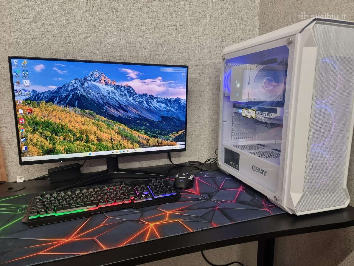 Gaming Pc Ultra5 245k Rtx4060 + 144hz - nuotraukos Nr. 3