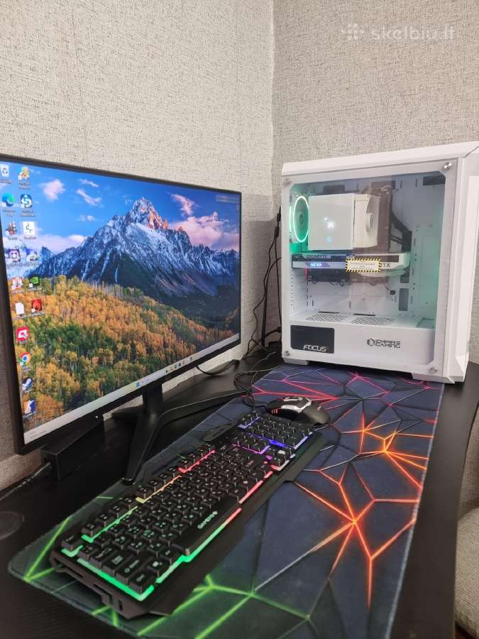 Gaming Pc Ultra5 245k Rtx4060 + 144hz - nuotraukos Nr. 6