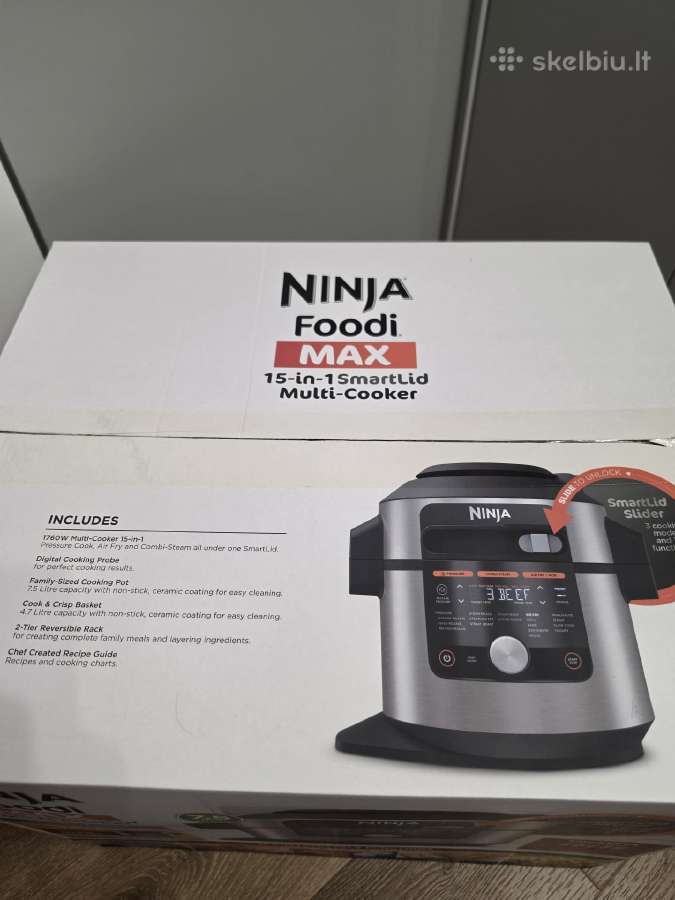 Ninja foodi max 15 in 1 smartlid - nuotraukos Nr. 2