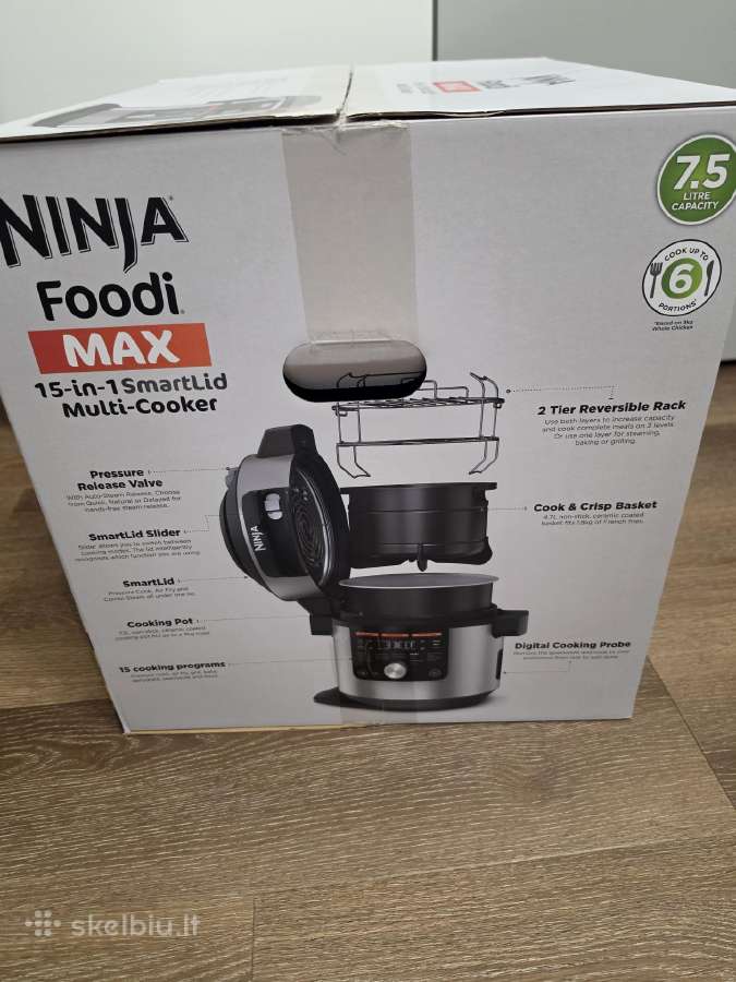 Ninja foodi max 15 in 1 smartlid - nuotraukos Nr. 4