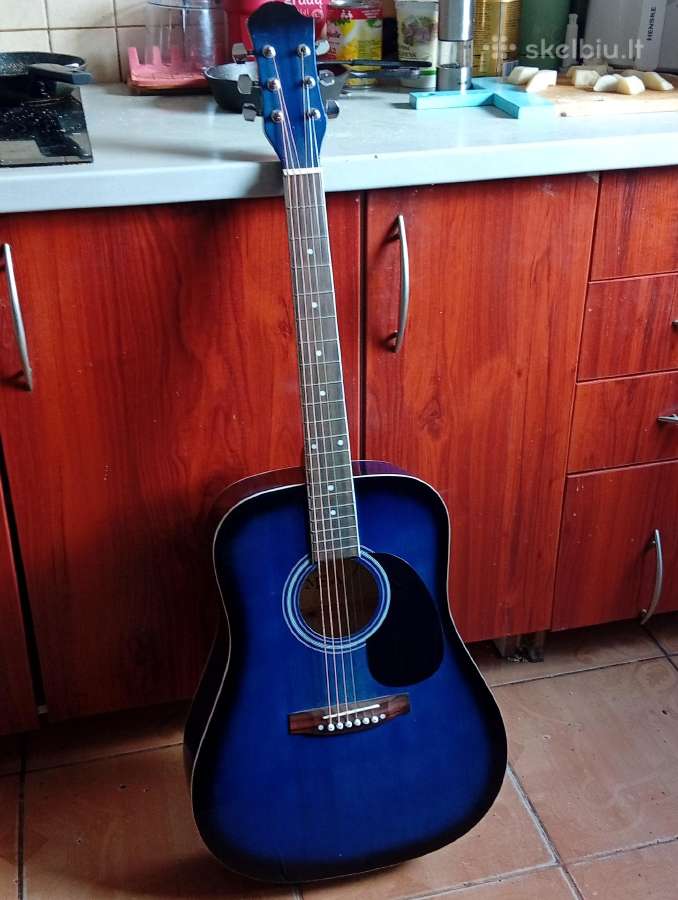 Akustinė gitara Msa Cw185 su dėklu - nuotraukos Nr. 2