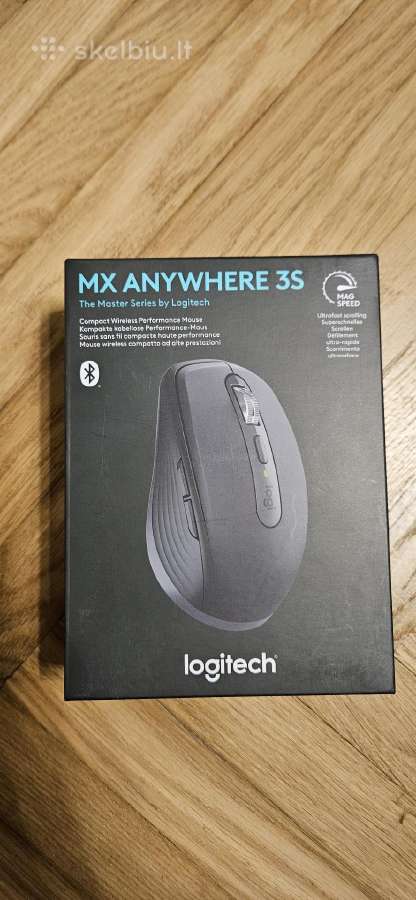 Logitech Mx Anywhere 3s 910-006929 pelė juoda - nuotraukos Nr. 4