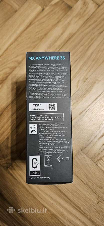 Logitech Mx Anywhere 3s 910-006929 pelė juoda - nuotraukos Nr. 5