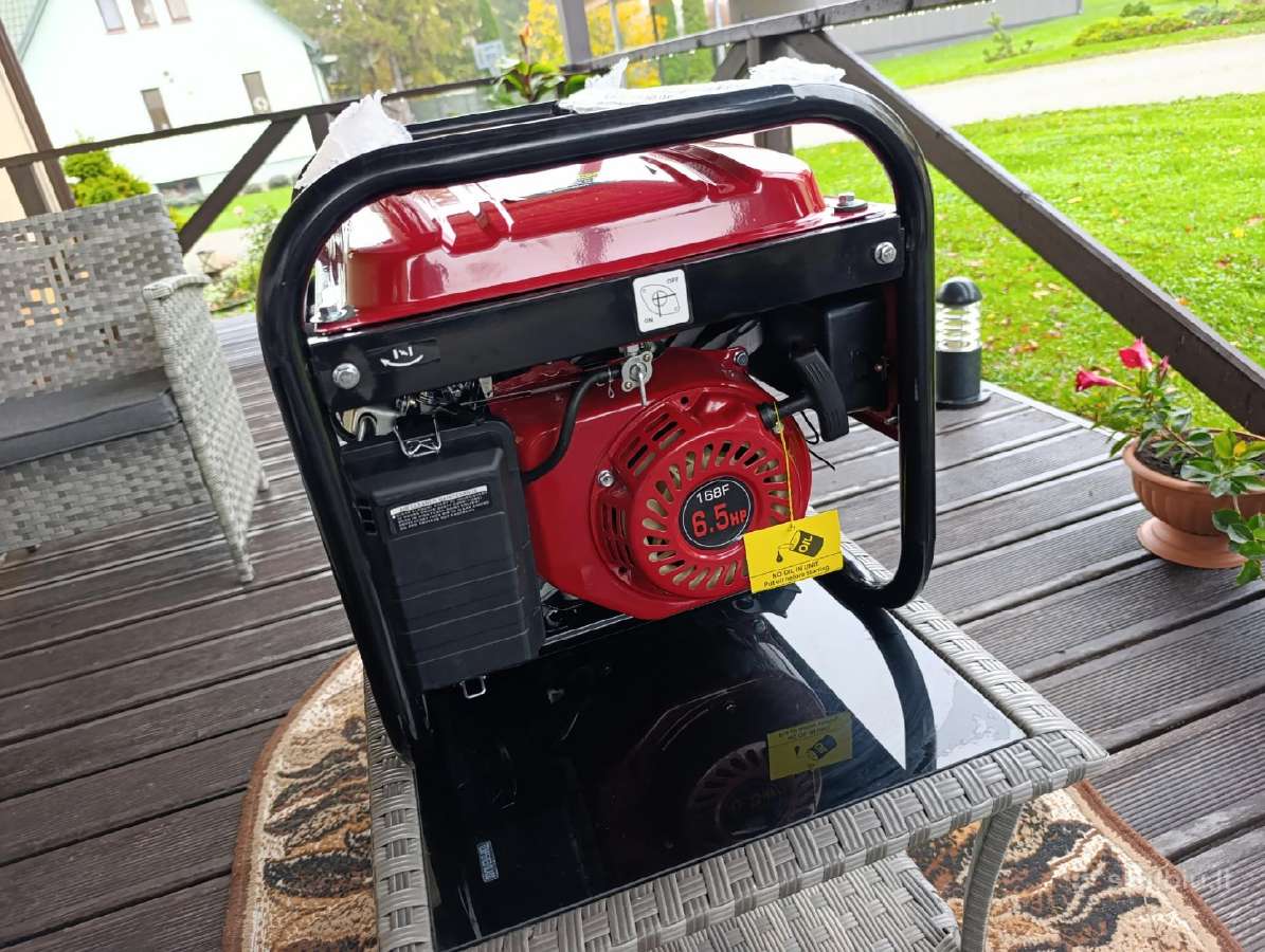 Benzininis generatorius 3500w - nuotraukos Nr. 2
