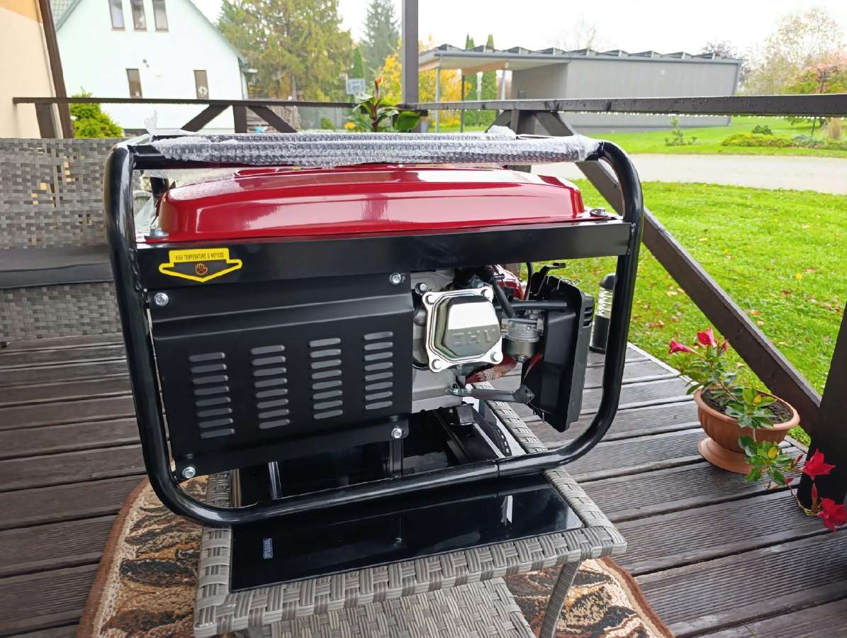 Benzininis generatorius 3500w - nuotraukos Nr. 4