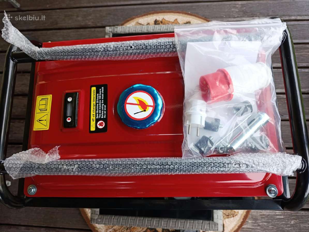 Benzininis generatorius 3500w - nuotraukos Nr. 5