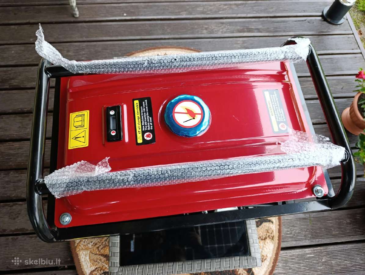 Benzininis generatorius 3500w - nuotraukos Nr. 6