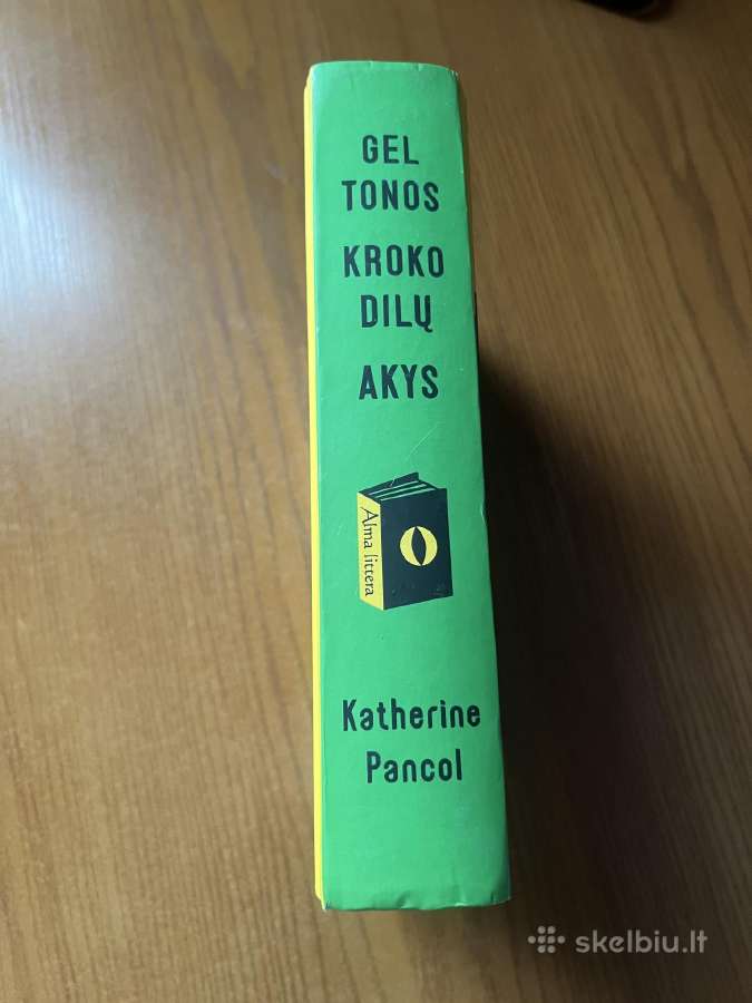 Knyga “Geltonos krokodilų akys “ - nuotraukos Nr. 3