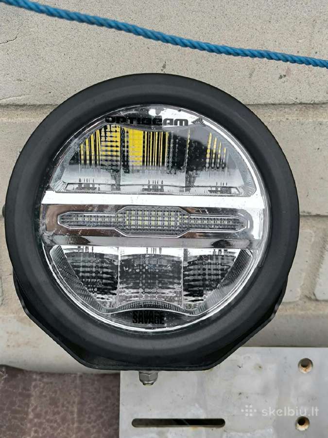 LED tolimųjų šviesų žibintai Optibeam Savage 7 - nuotraukos Nr. 2
