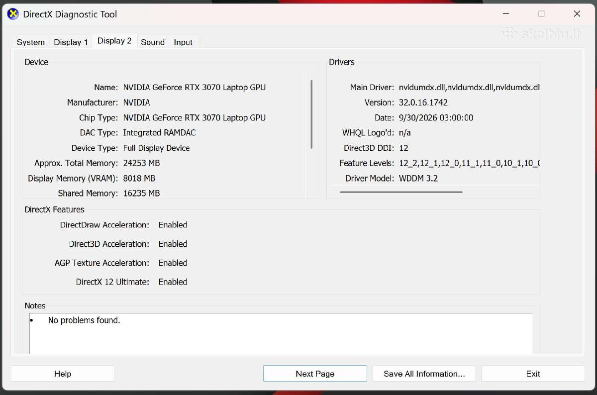 Lenovo su i7 / 32 GB / 1 TB / Rtx3070 / 4k Touch - nuotraukos Nr. 5