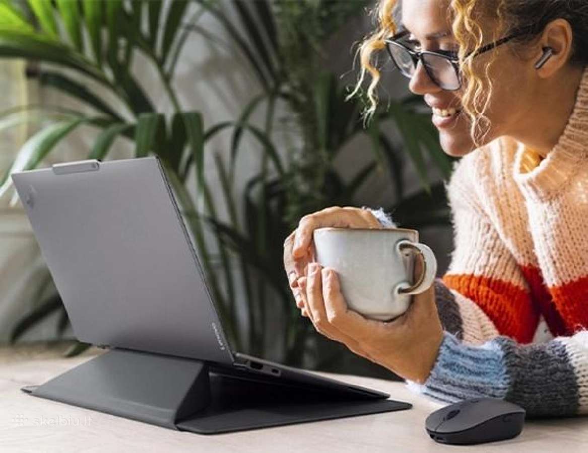 Dėklas Lenovo Origami X9 iki 15 colių, pilkas - nuotraukos Nr. 8